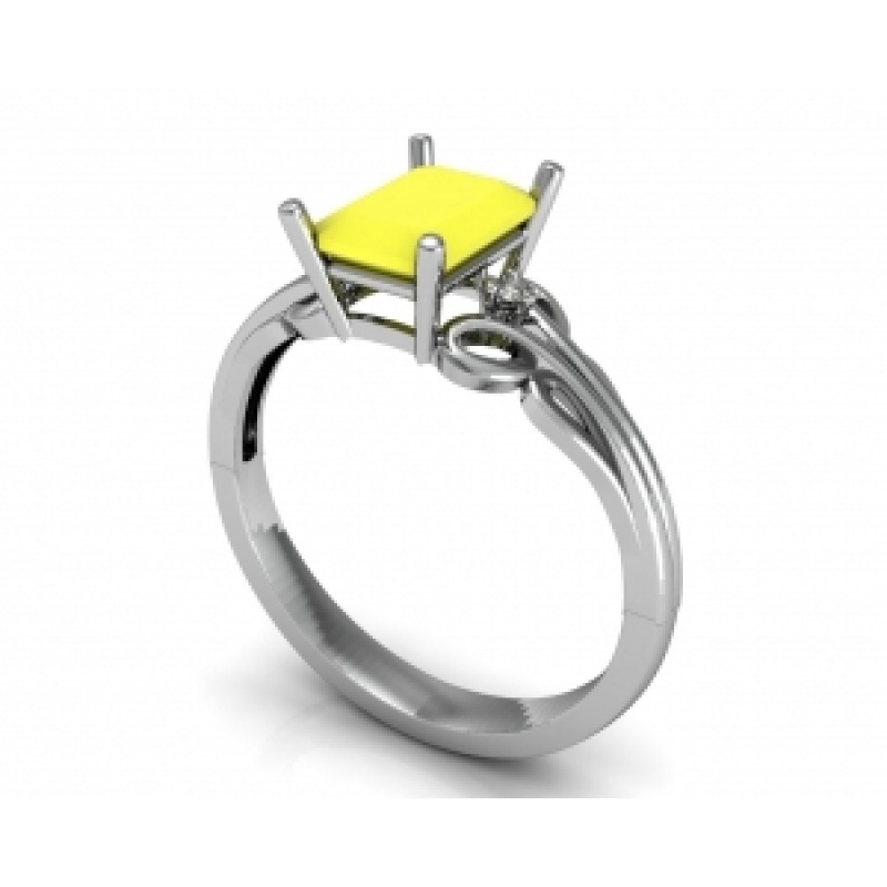 Кольцо с крупным камнем Os 7151