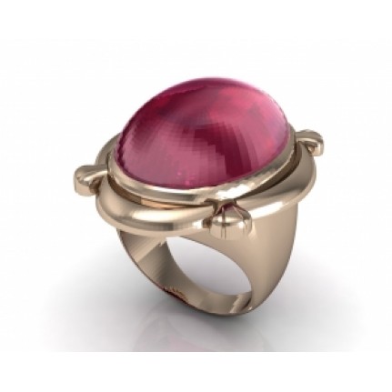 Кольцо с крупным камнем Os 7169
