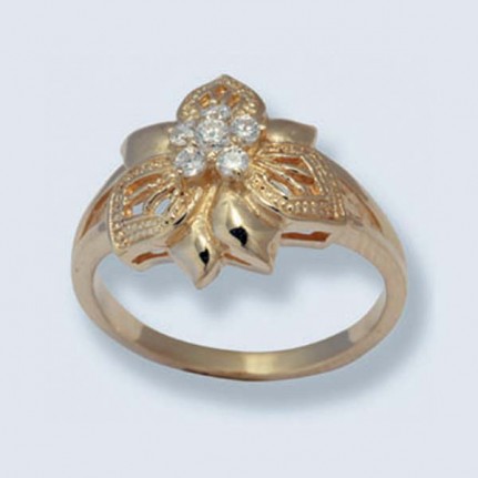 Кольцо с камнями 2033