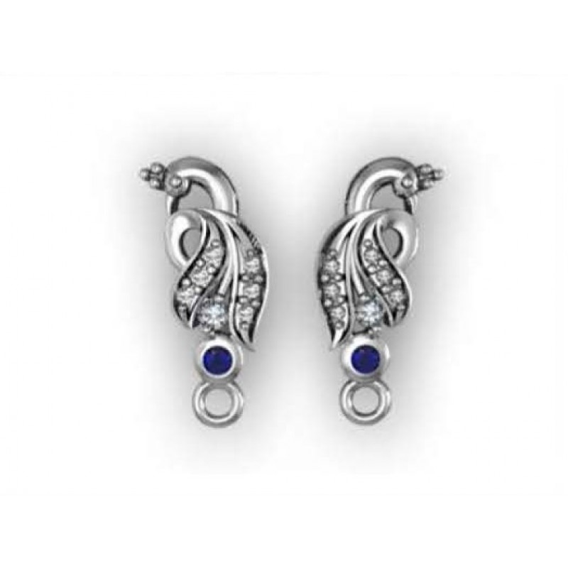 Серьги Птички Os 1435