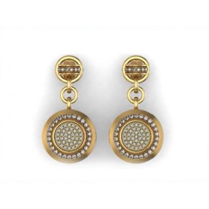 Серьги висячие Os 1205