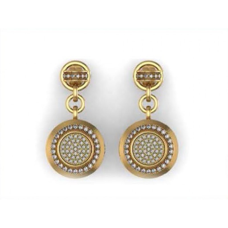 Серьги висячие Os 1205