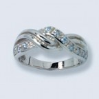 Кольцо с камнями 1230