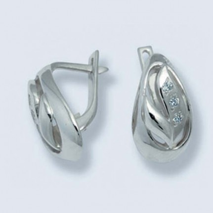 Серьги с камнями С-002