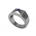 Кольцо с крупным камнем Os 3001