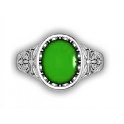 Кольцо с крупным камнем Os 7013