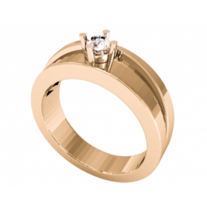 Кольцо с камнем Os 2058