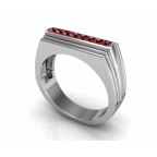 Кольцо с дорожкой камней Os 3070