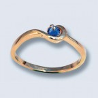 Кольцо с камнем 1956