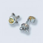 Пусеты с камнями С-607