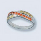 Кольцо с камнями 1864