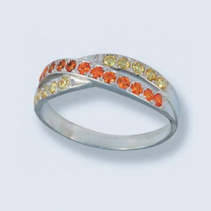 Кольцо с камнями 1864