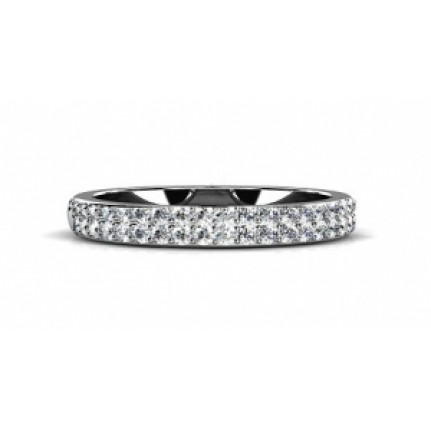 Обручальное кольцо с дорожками камней Os 2198