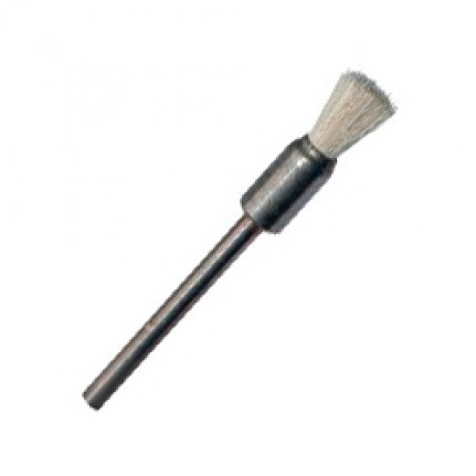 Крацовка торцевая щетина н/д белая-мягкая SHANGHAI EBS38W