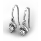 Серьги Капля с крупным камнем Os 4081