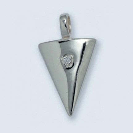 Подвеска с камнем П-043