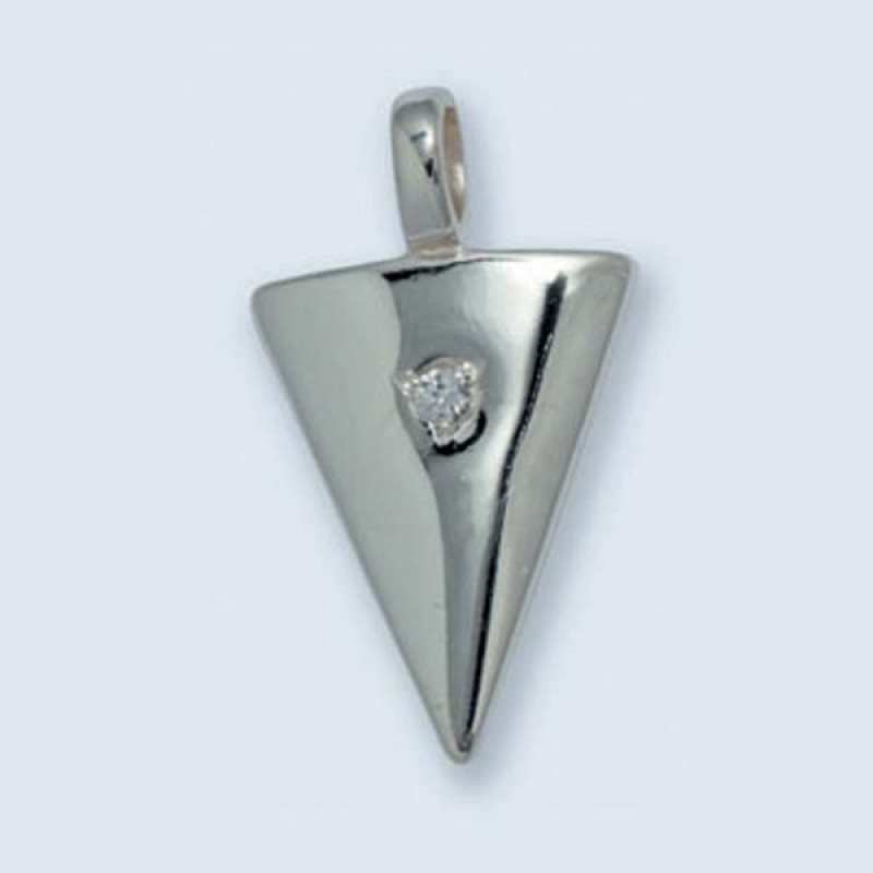 Подвеска с камнем П-043