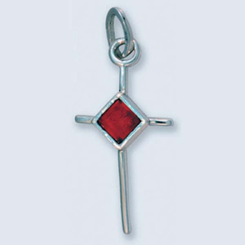 Крест с камнем Кр-131