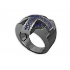 Кольцо с крестом Os 3017