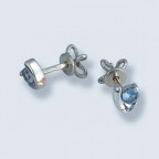 Пусеты с камнями С-606