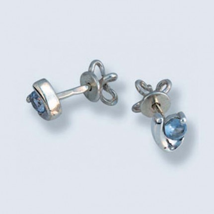 Пусеты с камнями С-606