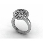 Кольцо с крупным камнем Os 7131