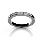 Обручальное кольцо с дорожкой камней Os 2173