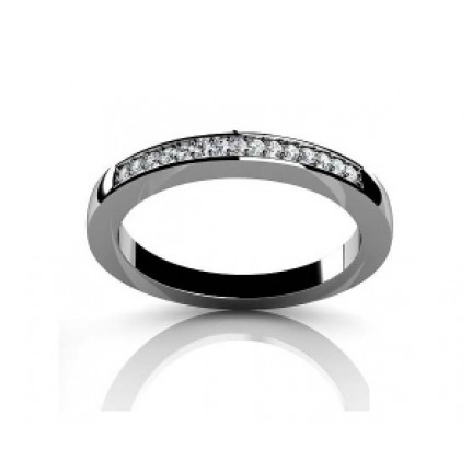 Обручальное кольцо с дорожкой камней Os 2173