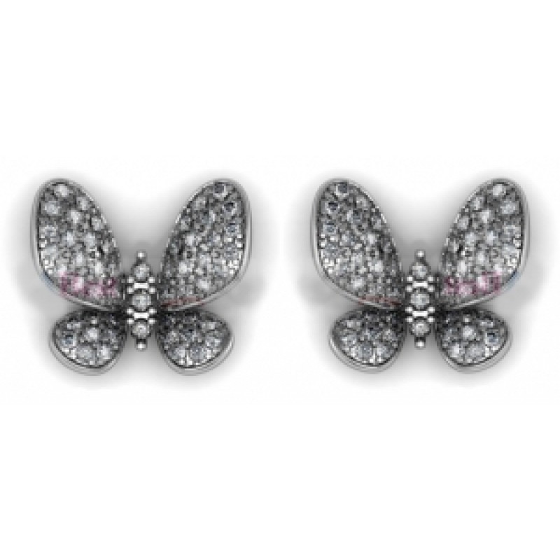 Серьги Бабочки Os 4024
