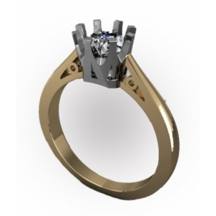 Кольцо с крупным камнем Os 2648