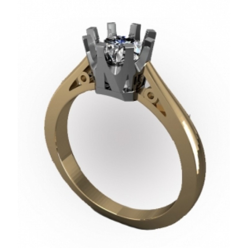 Кольцо с крупным камнем Os 2648