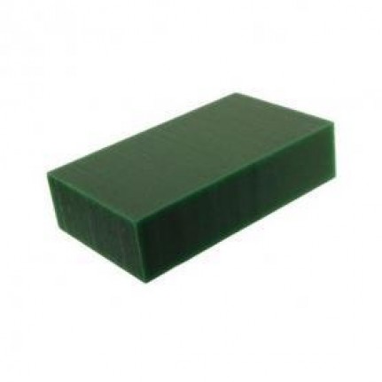 Воск модельный брусок 146х90х35 мм, зеленый