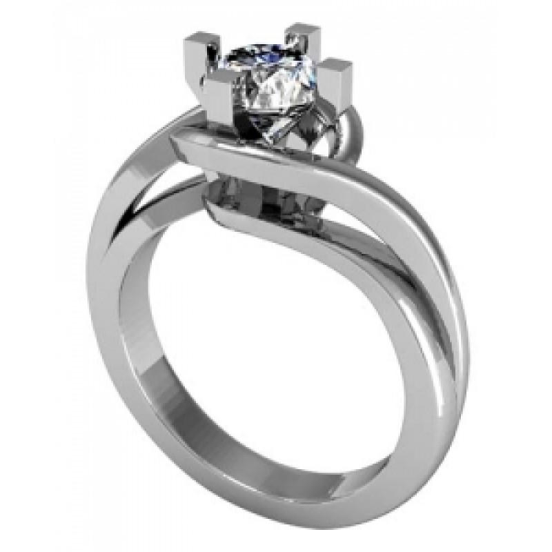 Кольцо с крупным камнем Os 2558