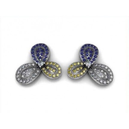 Серьги Цветочек Os 1075