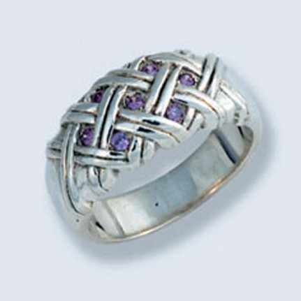 Кольцо с камнями 465