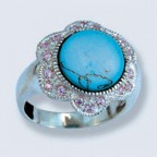 Перстень с камнями 201