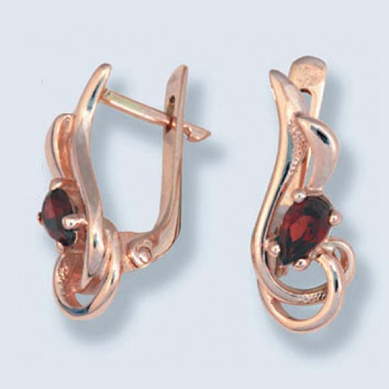 Серьги с камнями С-275