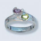 Кольцо с камнями 1710