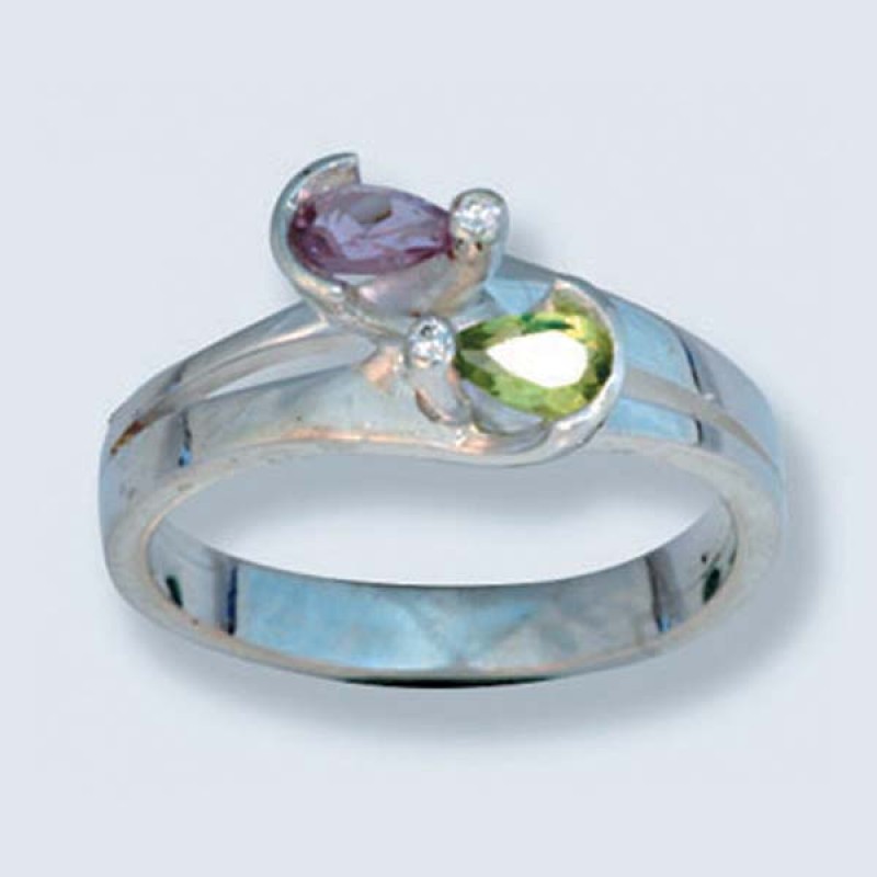 Кольцо с камнями 1710