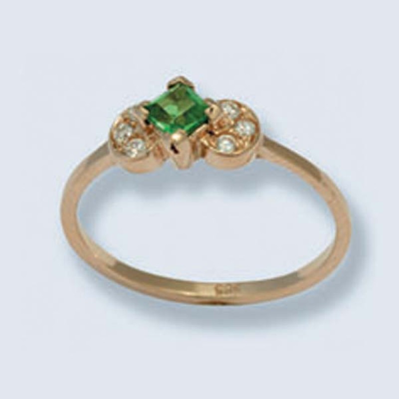 Кольцо с камнями 1353