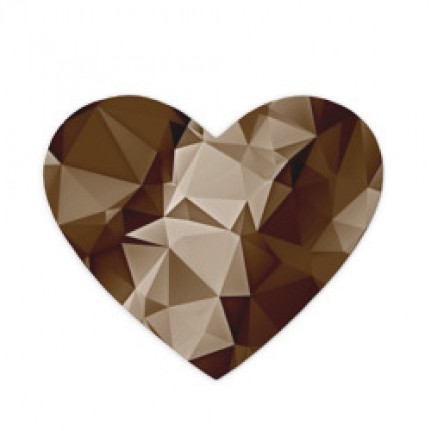 раух топаз сердце- 4х4мм