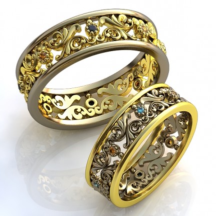 Обручальные кольца на заказ
