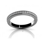 Обручальное кольцо с дорожкой камней Os 2195