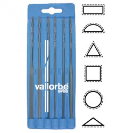 Надфили набор №0 140 мм (к-т 6 шт.)