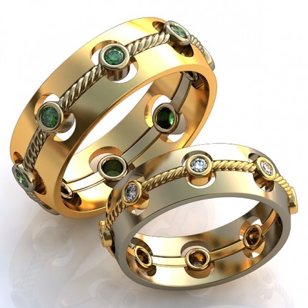 Обручальные кольца на заказ