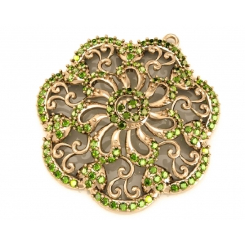 Подвеска Цветок Os 5118