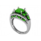 Кольцо с крупными камнями Os 7018