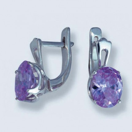 Серьги с камнями С-475