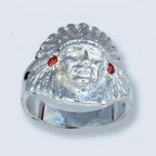 Печатка с головой индейца 1332