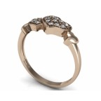 Кольцо Сердце Os 7084